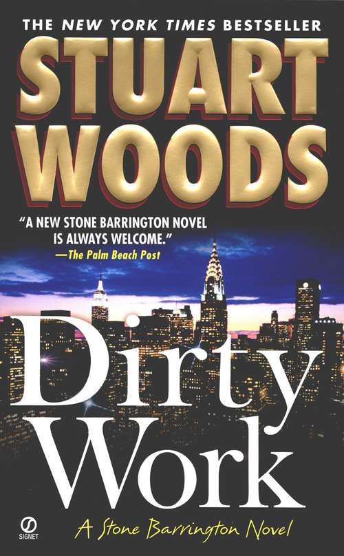 Book cover of Dirty Work (A Stone Barrington Novel #9)
