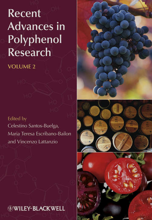 Book cover of Recent Advances in Polyphenol Research (Volume 2) (Recent Advances in Polyphenol Research)