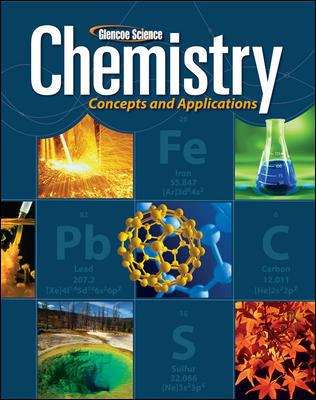 Book cover of Glencoe Science: Chemistry Concepts and Application
