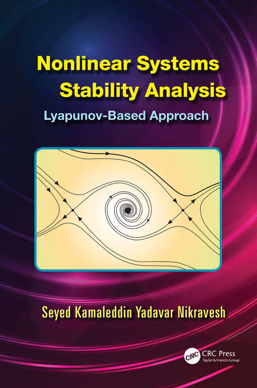 Book cover of Nonlinear Systems Stability Analysis: Lyapunov-Based Approach