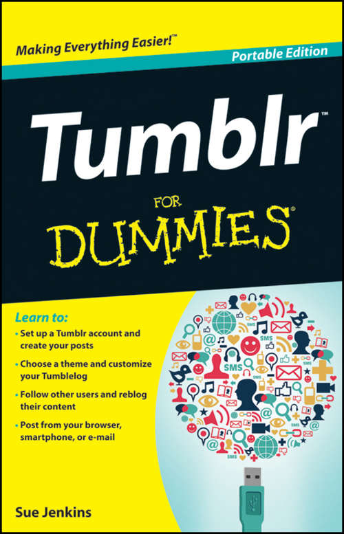 Book cover of Tumblr For Dummies