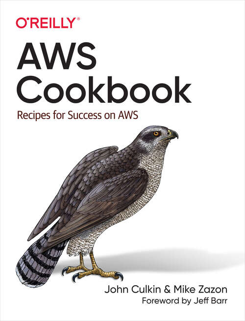 Book cover of AWS Cookbook: Recipes for Success on AWS (1)