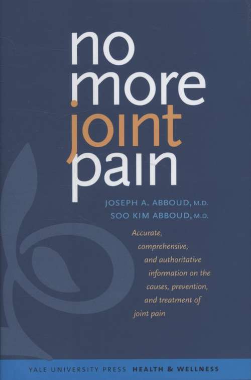 Book cover of No More Joint Pain
