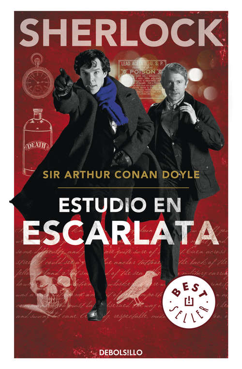 Book cover of Estudio en escarlata (Sherlock: Volumen 1)