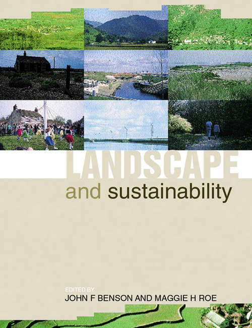 Book cover of Landscape and Sustainability