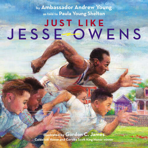 Book cover of Just Like Jesse Owens