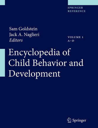 Book cover of Encyclopedia of Child Behavior and Development