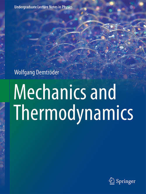 Book cover of Mechanics and Thermodynamics