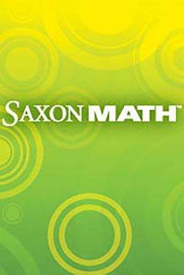 Book cover of Adaptations for Saxon Math Student Reference Guide Intermediate 3-5