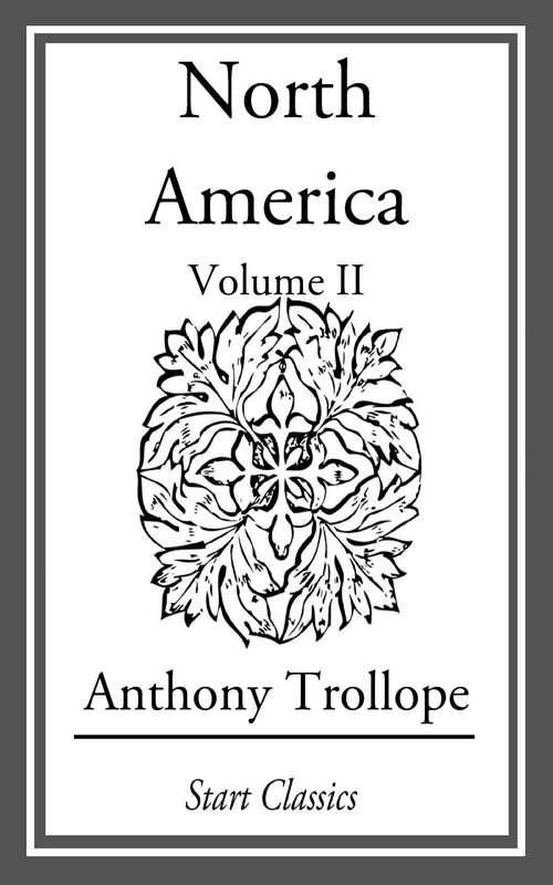 Book cover of North America: Volume II