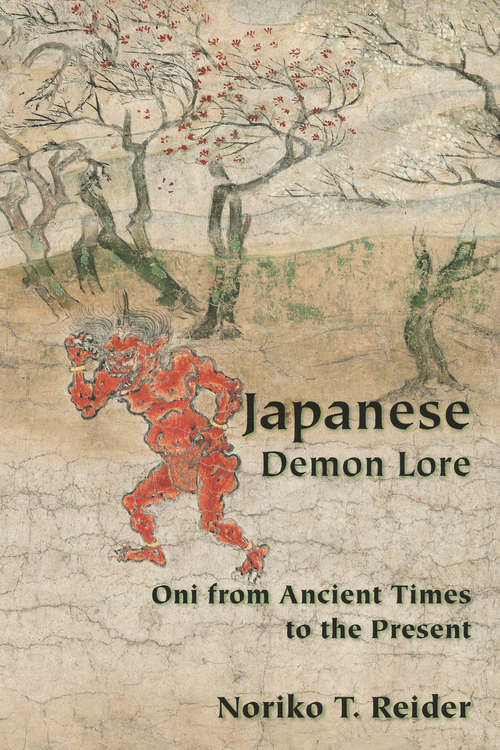 Book cover of Japanese Demon Lore: Oni from Ancient Times to the Present