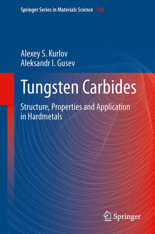 Book cover of Tungsten Carbides