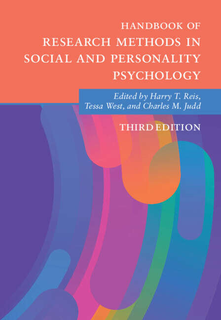 Book cover of Handbook of Research Methods in Social and Personality Psychology (3) (Cambridge Handbooks in Psychology)