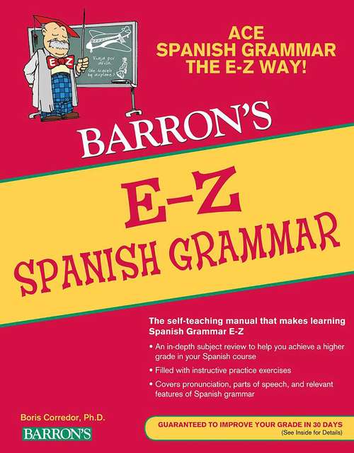 Book cover of E-Z Spanish Grammar (Barron's E-Z Series)