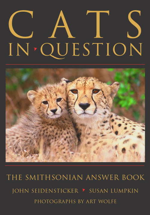 Book cover of Cats in Question: The Smithsonian Answer Book