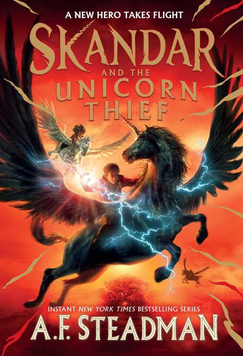 Book cover of Skandar and the Unicorn Thief (Skandar #1)