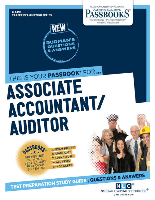 Book cover of Associate Accountant-Auditor: Passbooks Study Guide (Career Examination Series)