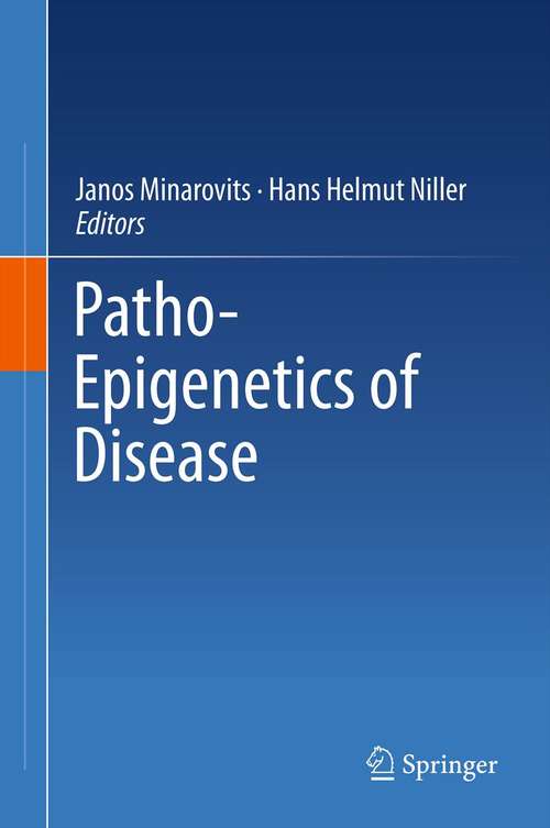 Book cover of Patho-Epigenetics of Disease