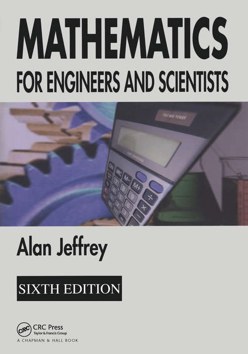 Book cover of Mathematics for Engineers and Scientists (6)