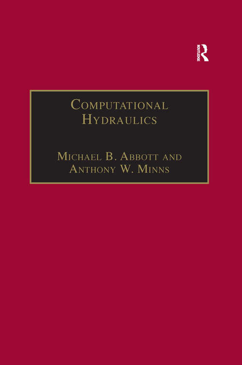 Book cover of Computational Hydraulics