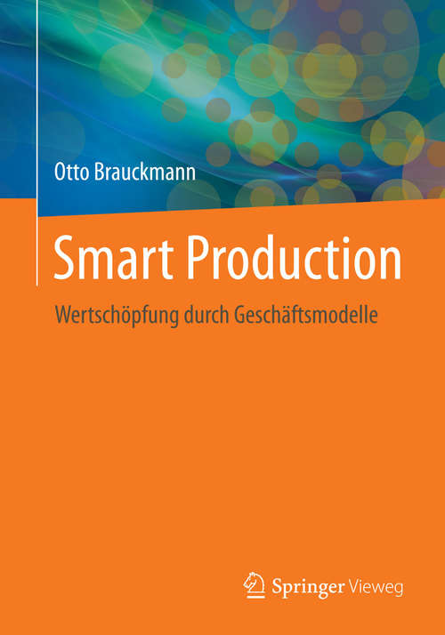 Book cover of Smart Production
