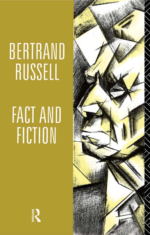 Book cover of Fact and Fiction