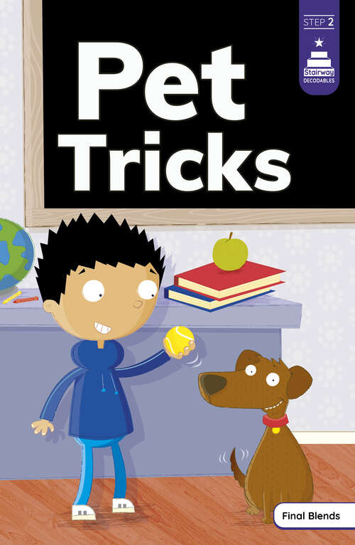 Book cover of Pet Tricks (Stairway Decodables Step 2)