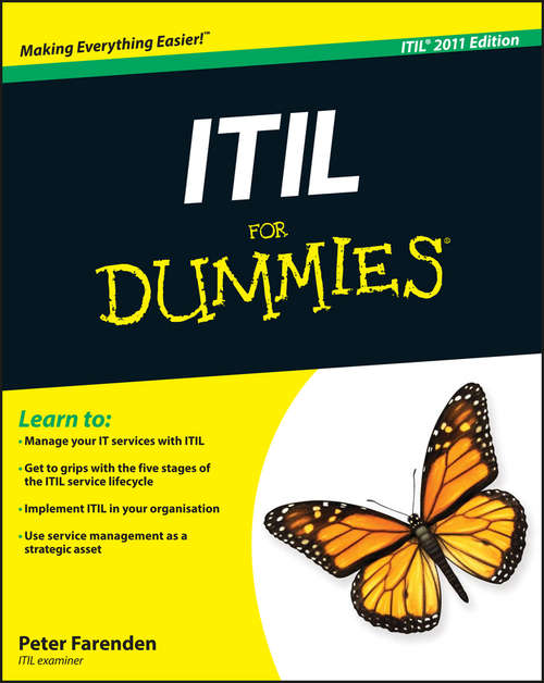 Book cover of ITIL For Dummies