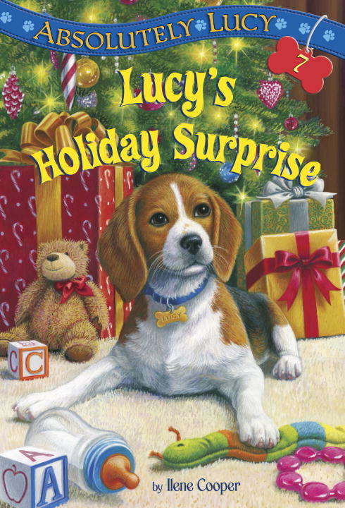 Book cover of Absolutely Lucy #7: Lucy's Holiday Surprise