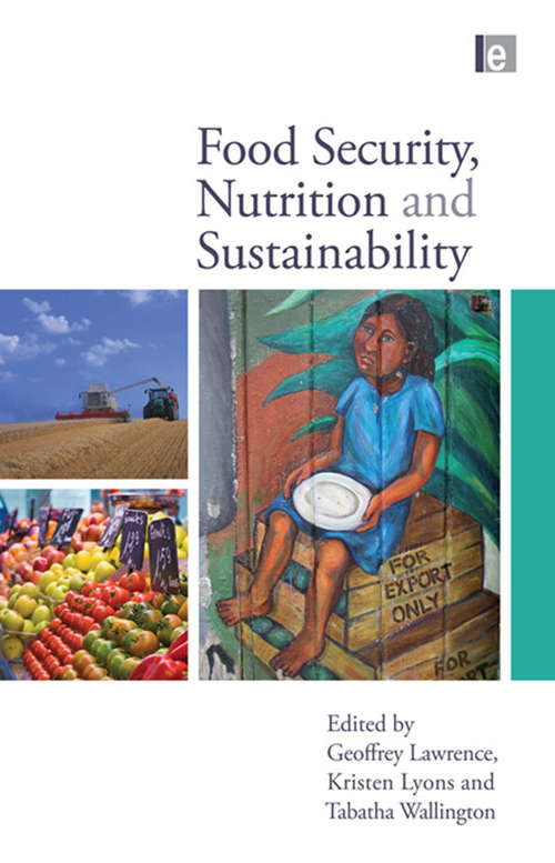 Book cover of Food Security, Nutrition and Sustainability