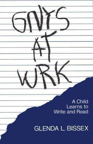 Book cover of Gnys at Wrk: A Child Learns to Write and Read