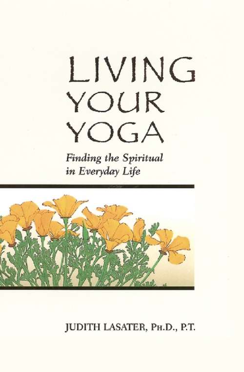 Book cover of Living Your Yoga