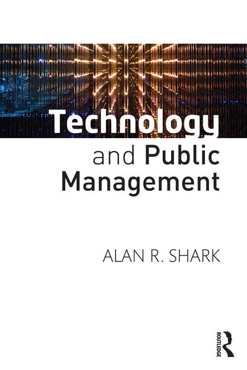 Book cover of Technology and Public Management