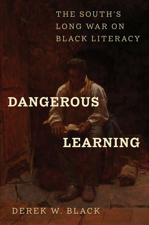 Book cover of Dangerous Learning: The South's Long War on Black Literacy