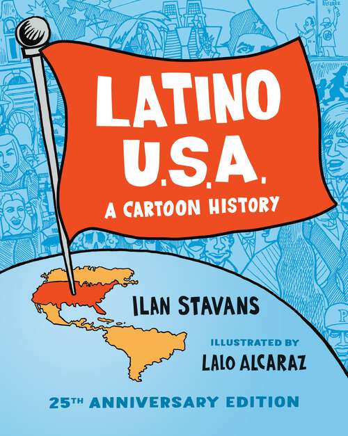 Book cover of Latino USA: A Cartoon History