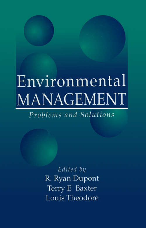Book cover of Environmental Management: Problems and Solutions
