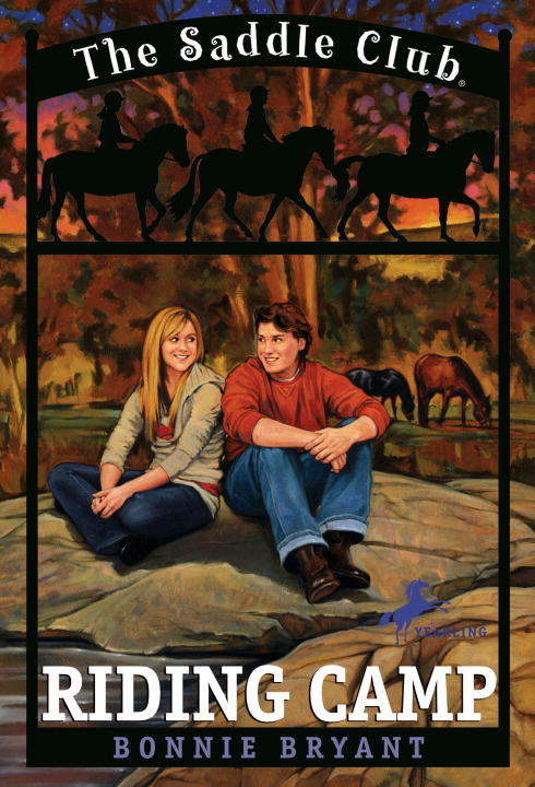 Book cover of Riding Camp (Saddle Club #10)