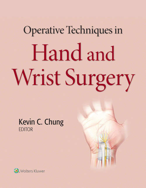 Book cover of Operative Techniques in Hand and Wrist Surgery