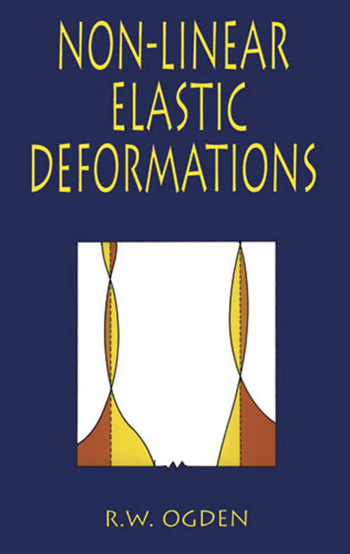 Book cover of Non-Linear Elastic Deformations