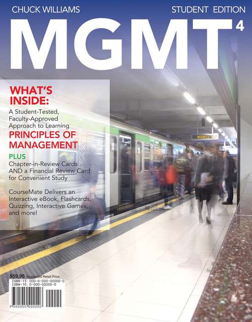 Book cover of MGMT4 (2011 Student Edition)
