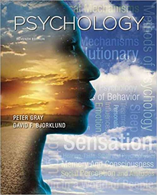 Book cover of Psychology (Seventh Edition)