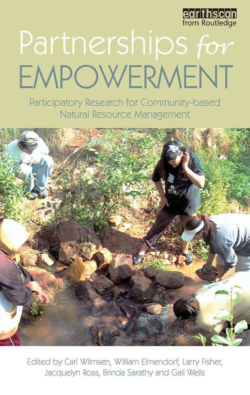 Book cover of Partnerships for Empowerment: Participatory Research for Community-based Natural Resource Management