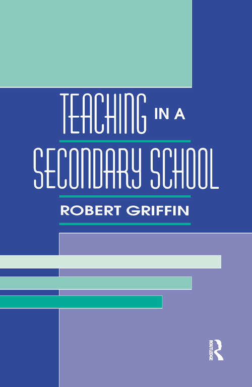 Book cover of Teaching in A Secondary School