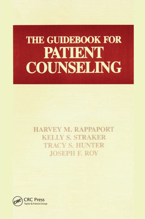 Book cover of The Guidebook for Patient Counseling