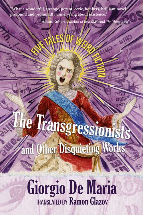 Book cover of The Transgressionists and Other Disquieting Works: Five Tales of Weird Fiction