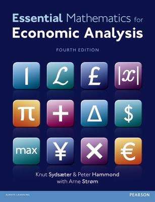 Book cover of Essential Mathematics for Economic Analysis (Fourth Edition)