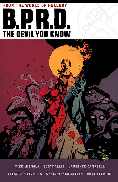 Book cover of B.P.R.D. The Devil You Know Omnibus