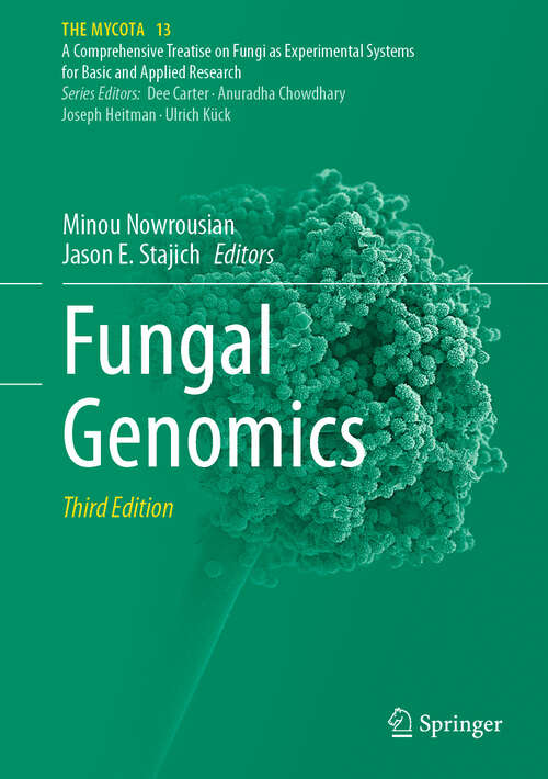 Book cover of Fungal Genomics (Third Edition 2024) (The Mycota #13)