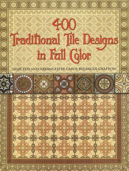 Book cover of 400 Traditional Tile Designs in Full Color