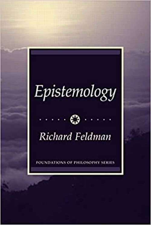 Book cover of Epistemology